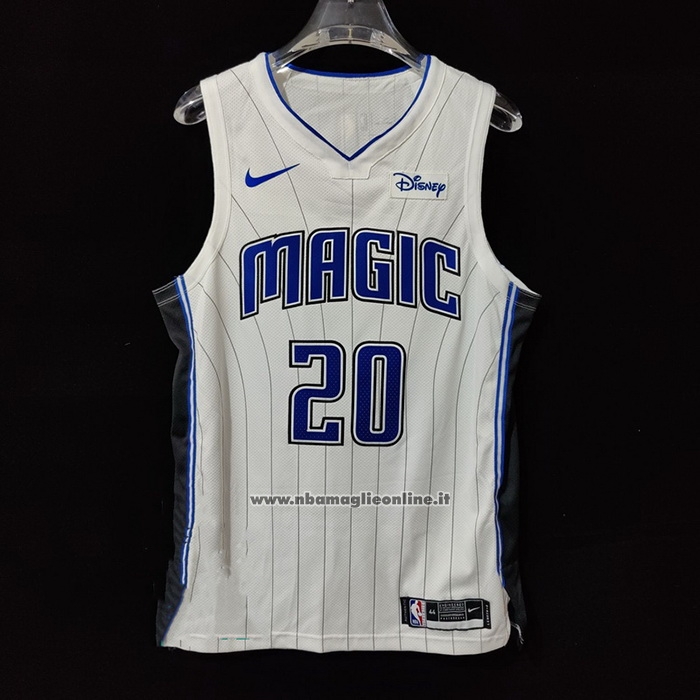 Maglia Orlando Magic Markelle Fultz #20 Icon Autentico 2019-20 Bianco